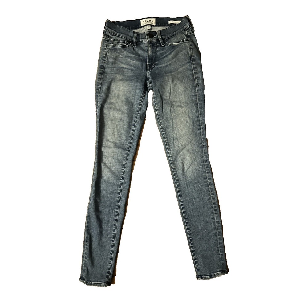Frame Denim Women's Size 24 Medium Wash Le Skinny de Jeanne